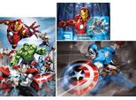 Clementoni 97528 - Set Di Puzzle - Marvel Avengers (1X 500 Pezzi, 2X 1000 Pezzi) Puzzle