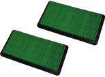 2X Filtro Aria Per Motore Honda Gcv Gxv 510 520 530 / 17211-ZOA-000 17210-ZOA-003