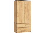Akord Armadio Craft In Rovere 90X51X180 Cm