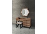 Specchio Da Camera Da Letto Tavolino Da Toilette Legno Design Moderno Jvmoebel