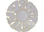 Casa Padrino Specchio Oro Ø 92 Cm - Specchio Rotondo Da Parete Per Soggiorno - Specchio Per Armadio - Specchio Per Camera Da Letto - Collezione Lusso