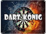 Vianmo Insegna Di Latta 30X40 Cm Darts Dart KöNig