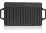 Bbq-Toro Piastra In Ghisa Con Manici, 40 X 20,5 Cm, Bbq Plancha Pre-Stagionata