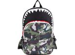 Pick & Pack Zaino Shark Shape Backpack 10L Camo Multicolore