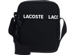 Lacoste Borsa A Tracolla Neocroc Seasonal Vertical Camera Bag Tape Noir Nero