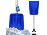 Kotarbau® Pala Da Neve Per Auto Pala Da Neve In Plastica Con Manico In Alluminio Con Sistema A Scatto Piccola Vanga Per Auto Pala Da Neve Attrezzatura Per Lo Sgombero Della Neve Pala Da Neve Paletta Da Neve Vanga Pieghevole