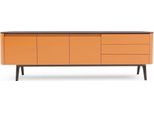 Credenza Cassettiera Armadi Cassettiere Soggiorno Mobili In Legno Arancione