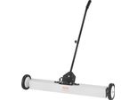 Vevor Scopa Magnetica Spazzatrice Magnetica 77-113 Cm, Spazzatrice Magnetica Scopa Magnetica Scopa Magnetica Sollevatore Magnetico 24,9 Kg Potenza Magnetica Raccoglitore Di Trucioli Spazzatrice Per Pavimenti