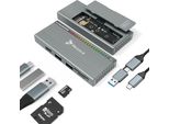 Reagle Coperchio Dell'hub Per Nvme Sata M.2 Ssd USB-C 3.2 M2 Tasca Dell'adattatore
