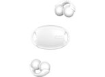 Devia Cuffie Wireless Con Tecnologia Bluetooth 5.3 Over-Ear Con Scatola Di Ricarica Bianco