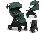Lionelo Passeggino Ingrid Fino A 22 Kg Da 6 Mesi A 4 Anni Grandi Ruote Girevoli A 360° - Verde
