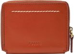 Fossil Pelle Porta Carte Di Credito Westover Card Case Persimmon Terracotta