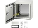 Vevor Scatola In Acciaio Nema, 8 X 8 X 6" Scatola Per Interruttori In Acciaio Nema 4X, IP66 Impermeabile E Antipolvere, Scatola Di Connessione Elettrica Per Uso Esterno/Interno"