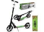 Coil City Scooter, Monopattino Per Bambini, Monopattino, Pieghevole, Monopattino Per Bambini, Regolabile In Altezza, Cuscinetti ABEC-7, Ruote Con Diametro Di 20 Cm, Gamba Pieghevole, Gioco