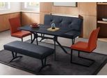 Mobili Esclusivi Per La Sala Da Pranzo Panca In Pelle Di Design 2X Sedie Imbottite 5Pcs Jvmoebel