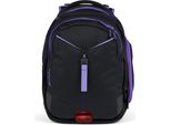 Satch Zaino Della Scuola Con Scomparto Per Laptop Match Purple Phantom Nero