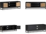 Vidaxl Mobile Tv 120X30X40 Cm In Legno Massiccio Di Mango - Mobile Tv - Mobili Tv - Mobili Tv - Credenza