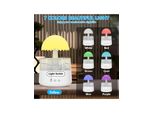 Umidificatore, Umidificatore Per Ambienti, Umidificatore 450 Ml, Umidificatore Per Camera Da Letto, Umidificatore A Nuvola Per Casa, Ufficio, Stanza, Stanza Dei Bambini, Bianco