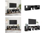Mobile Tv Vidaxl Grigio Lucido 149X30X52 Cm Materiale A Base Di Legno - Mobile Tv - Mobili Tv - Mobili Tv - Mobili Tv