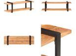 Mobile Tv Vidaxl 130X40X40 Cm In Legno Massiccio Di Acacia - Mobile Tv - Mobile Tv - Mobile Tv - Mobile Tv