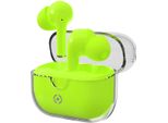 Celly Clear Cuffie True Wireless Stereo (Tws) In Ear Chiamate/Musica Usb Type-C Bluetooth Verde