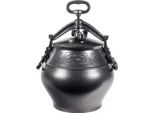 Oriental Kazan 8 L (7,5 L) - Padella In Alluminio Per Carne E Stufato | Padella Kazan Asia, Ideale Per Campeggio, Barbecue E Cucina Orientale