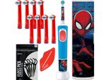 Oral-B Vitality Pro 103 Spiderman Custodia Spazzolino Set Testine Accessori