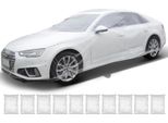 Vevor Copertura In Plastica Trasparente Per Auto, 10 Pezzi, Coperture Monouso Per Auto, 22 X 12 Pollici, Copertura Universale In Plastica Per Auto, Copertura Completa Impermeabile E Antipolvere, Copertura Per Auto Da Esterno/Interno, Protezione Efficace, Tipo Universale