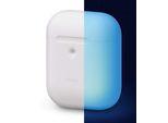 Elago Custodia Di Ricarica Wireless In Silicone Per Airpods 2 / Airpods 1 Blu Notte