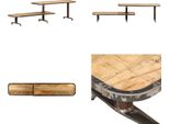 Vidaxl Mobile Tv 160X30X40 Cm In Legno Massiccio Di Mango - Mobile Tv - Mobili Tv - Mobili Tv - Credenza