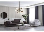 Set Di Divani Di Design Per Il Soggiorno, Quattro Posti, Poltrona Lounge Di Lusso 2Pcs