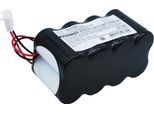 Techtek Batteria Compatibile Con [Fresenius] Volumed VP5005 Sostituisce 120023, Per BATT/110023