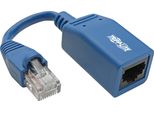 Cavo Ethernet AdaptéR / Cavo Cisco Console Rollover (RJ45 Samec/Samice), Modrá, 12,7Cm
