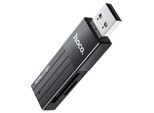 Hoco 2In1 Usb A 2.0 HB20 Lettore Di Schede Di Memoria Da 2TB In Nero 480 Mbit/S