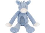 Happy Horse Asino Giocattolo Di Peluche Denzell 40Cm Blu - Peluche Morbido Di Peluche