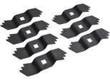 7X 15CM Lame Per Arieggiatore Per AL-KO 38E 38P 32VLE 38VLE Grizzly 462219 460773