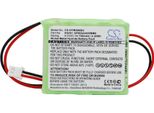 Techtek Batteria Compatibile Con [Honeywell] 55111-05, 5800RP Wireless, 5800RP Wireless Repeater, K0257 Sostituisce 55111-05, Per GP80AAAH5B3BMX, Per