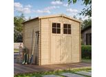 Casetta Da Giardino In Legno - Casetta Da Giardino In Legno - Casetta Da Giardino Porta Di Alta Qualità Con Serratura E Pavimento Impregnato L2316Xl226Xh218 Cm/ 3,53 M2 - M369F+M369G