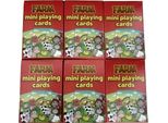Henbrandt - Carte Da Gioco, Mini Confezione Da 6 SG32143 (Taglia Unica) (Rosso)