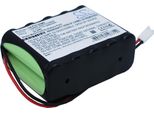 Techtek Batteria Compatibile Con [Fresenius] Mcm, P-200, Vial, VP1000 Sostituisce 120024, Per BATT/110024