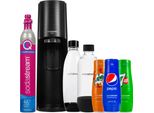 Sodastream Spumantizzatore Terra Black Set Con 2 Bottiglie Di Cartuccia Di Sciroppo
