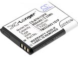 Techtek Batteria Compatibile Con [Callstel] BFX-300, Per [Blaupunkt] Bt Drive Free 111, Bt Drive Free 112, Bt Drive Free 211, Bt Drive Free 311, Per