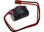 Techtek Batteria Compatibile Con [Omron] CJ1, CJ1G, CJ1H, CPM2A, CQM1H, NS7 Sostituisce CPM2A-BAT01