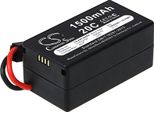 Techtek Batteria Compatibile Con [Parrot] Ar.Drone 1.0, Ar.Drone 2.0, Ar.Drone 2.0 Hd Sostituisce