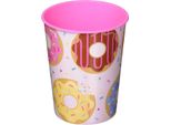 Creative Party - Donut - Bicchiere Per Feste, Plastica SG31007 (Taglia Unica) (Bianco/Rosa)