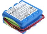 Techtek Batteria Compatibile Con [Acroprint] 175, 175 Full Power Reserve, 310, 420, ATT310, ES1000, ES900 Sostituisce 58-0108-000, Per 580108000, Per