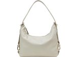 Marc O'polo Pelle Borsa A Tracolla Borsa A Tracolla Hanna Hobo Bag Stone Grey Grigio Chiaro