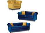 Divano 3+2+1 Set Di Divani Chesterfield Mobili Da Divano Jvmoebel
