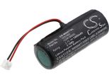 Techtek Batteria Compatibile Con [Wella] Xpert HS71, Xpert HS71 Profi, Xpert HS75 Sostituisce 1/UR18500L, Per 1531582