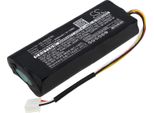 Techtek Batteria Compatibile Con [Testo] 350 Gas Analyzer, 350K Analyzer Sostituisce 0515 0039
